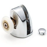 2 x Chromeplate Single Top/Up Shower Door Rollers/Runners 22mm Wheel Diameter SS1