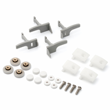Set of 4 Shower Door Rollers/Runners /Guides/ Wheels 19mm Wheel Diameter L019-1