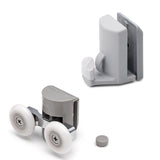 Set of 4 Shower Door Rollers/Runners/Hooks/Guides 22mm,23mm and 25mm Wheel Diameter L003-L082