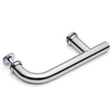 Shower Bath Door Handle Stainless Steel Chromed L-3