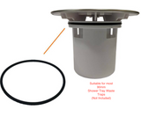 90mm Shower Tray Base Trap Waste Spare Rubber "O Ring" Waste Seal. NR12