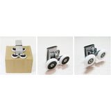 Set of Top and Bottom Zinc Alloy Shower Door Rollers/Runners/Wheels 26mm Wheel Diameter K051
