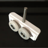 1 x Double Shower Door Rollers/Runners/Wheels 19mm Wheel Diameter JI2