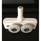 1 x Double Shower Door Rollers/Runners/Wheels 19mm Wheel Diameter JI2