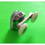 Set of 2 Double Top and Bottom Shower Door Rollers/Runners 23mm Wheel Diameter AQ2
