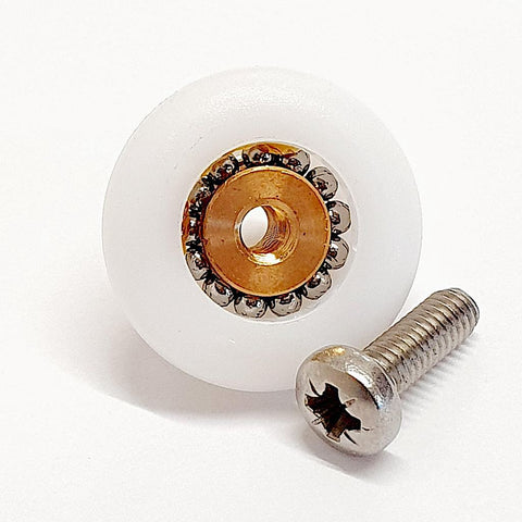 1 x Shower Door Rollers/Wheels 22mm Wheel Diameter R11