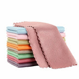 NanoScale Streak-Free Miracle Cleaning Cloths Magic Kitchen Rag Reusable Home NR14