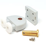 Set of 2 Ideal Standard Shower Door Rollers Double Wheels Top and Bottom IS8
