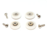 4 x Shower Door Rollers/Runners/Wheel Diameter 21mm, 23mm, 27mm RD1